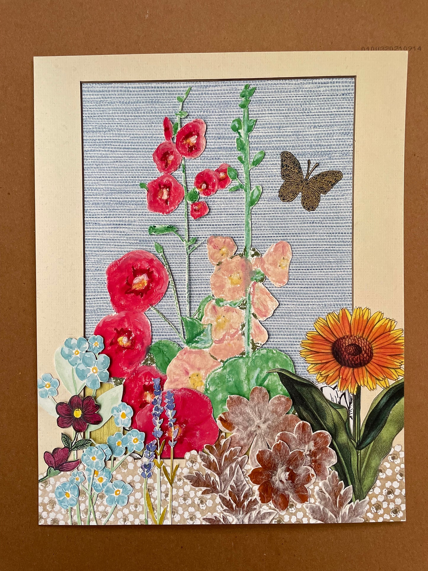 English Garden original framed and 11x14 prints