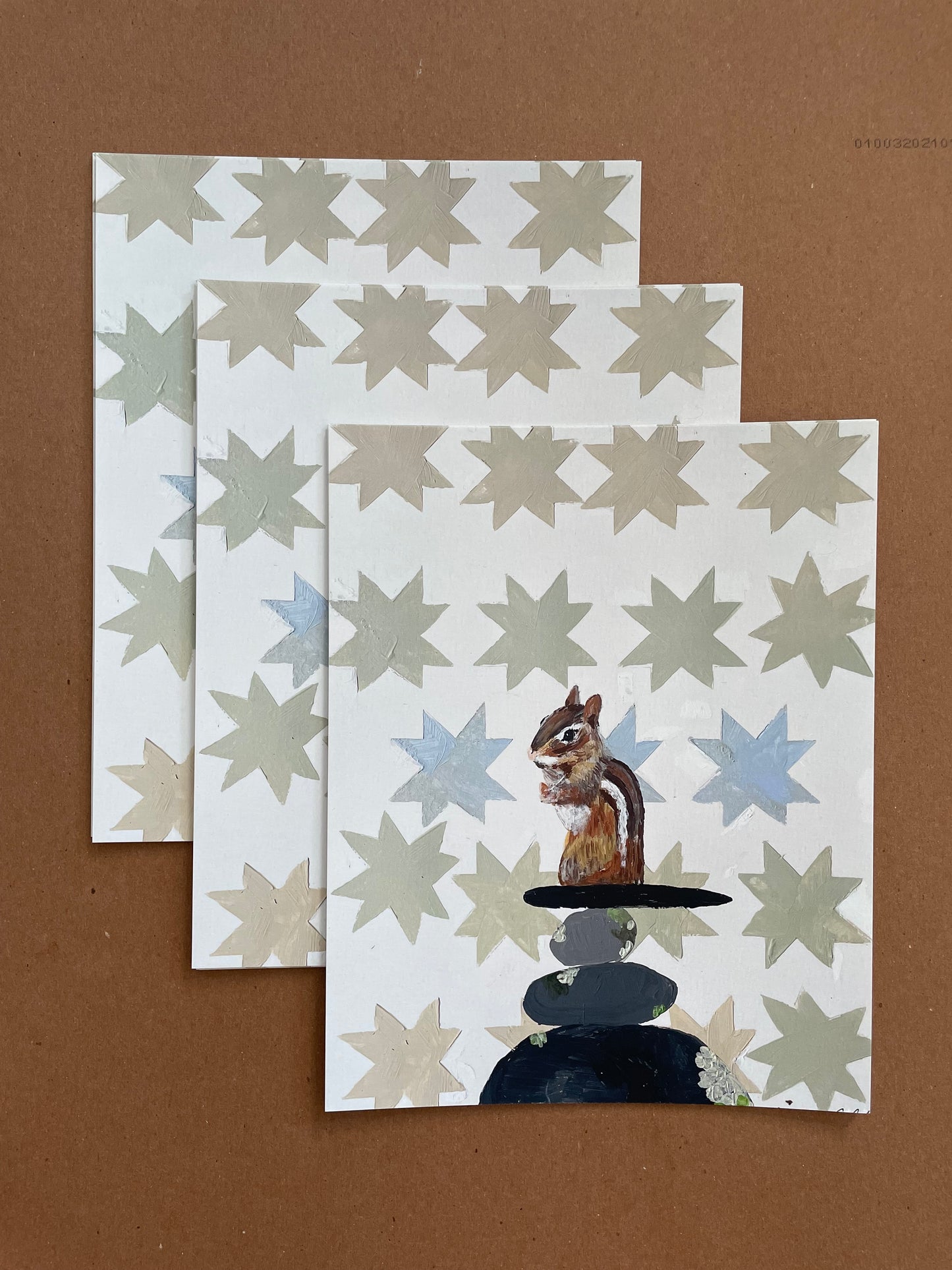 Cairn Chipmunk original and prints