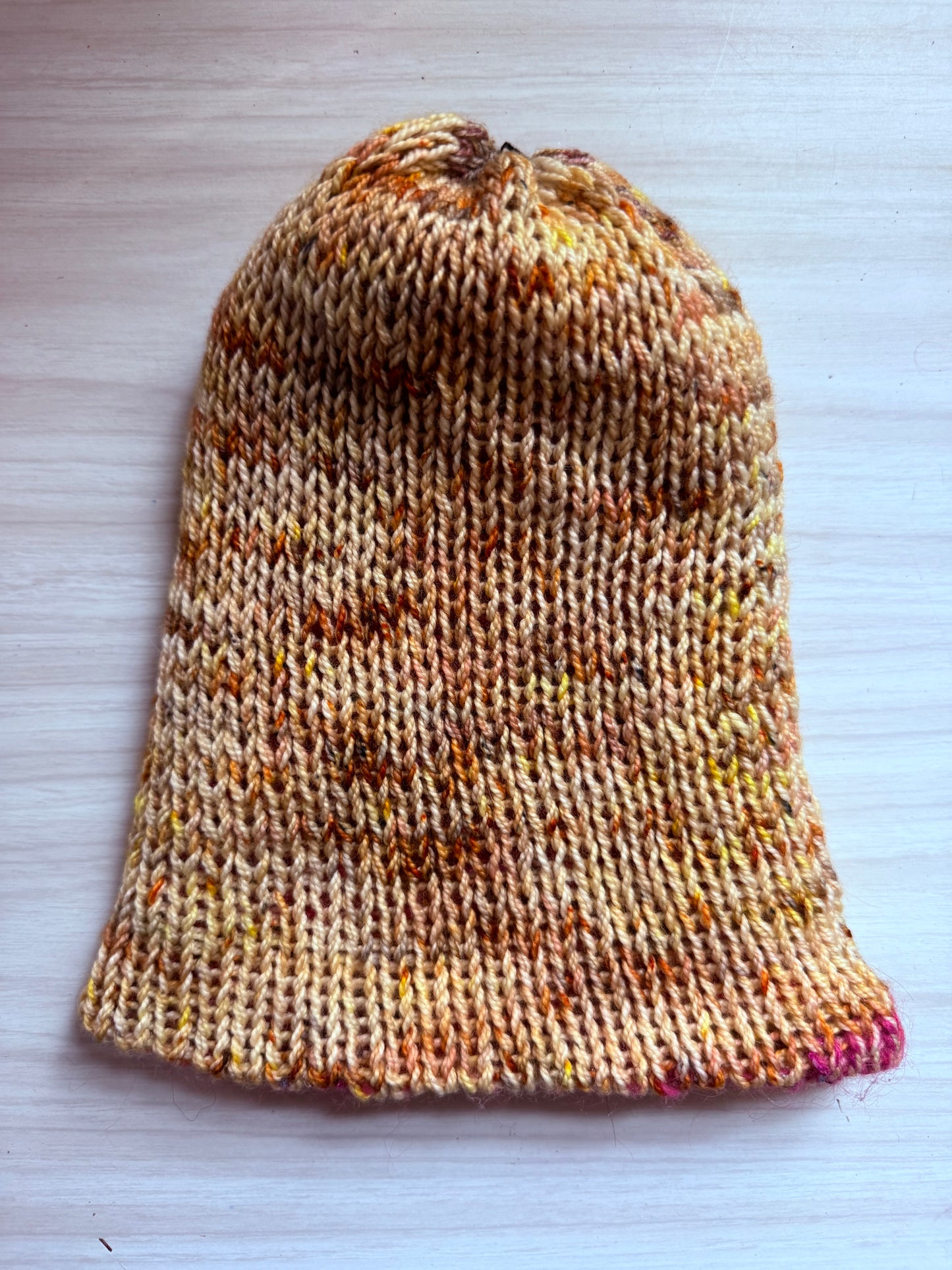 Child-sized handmade beanie (Youth large)